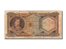 Greece, 1000 Drachmai, 1944, KM #172a, VF(20-25), EO