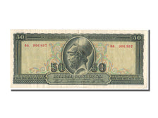 Greece, 50 Drachmai, 1955, KM #191a, 1955-03-01, AU(55-58), SO