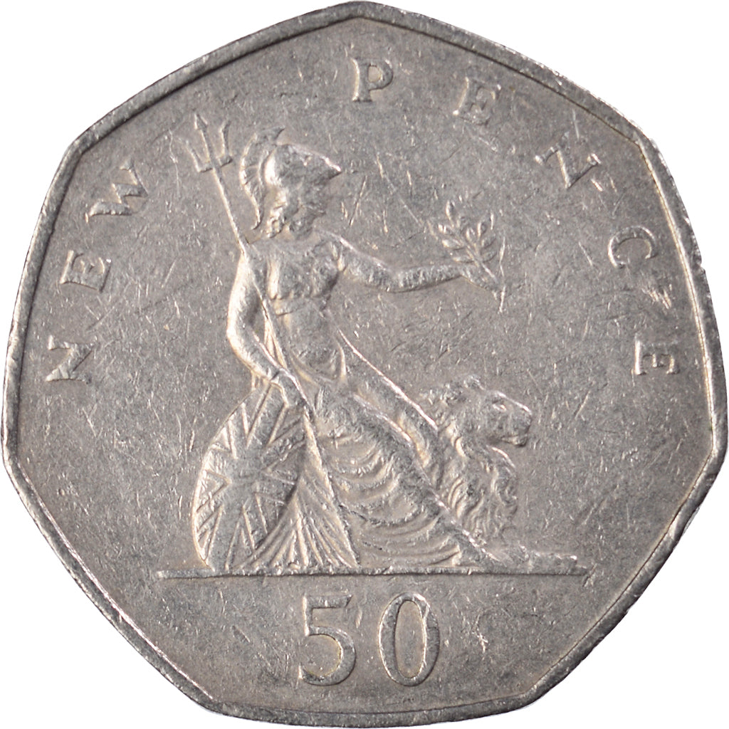 Moneta, Gran Bretagna, 50 New Pence, 1970