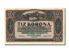 Hungary, 10 Korona, 1920, KM #60, 1920-01-01, AU(55-58), A