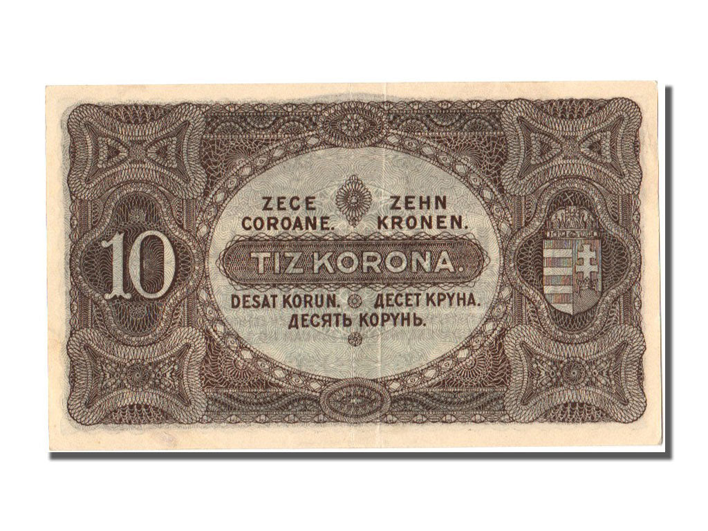Hungary, 10 Korona, 1920, KM #60, 1920-01-01, AU(55-58), A