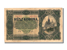Hungary, 20 Korona, 1920, KM #61, 1920-01-01, EF(40-45), 2A