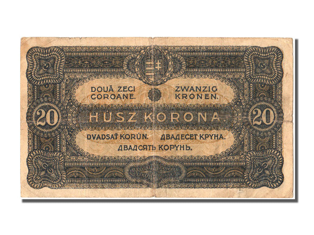 Hungary, 20 Korona, 1920, KM #61, 1920-01-01, EF(40-45), 2A