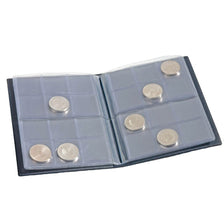 Coin Wallet with 8 Coin Sheets each for 12 coins, Blue, Leuchtturm:335392