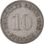 Monnaie, Empire allemand, 10 Pfennig, 1908