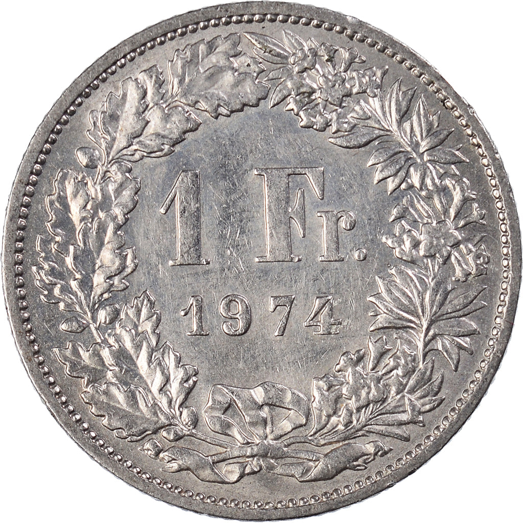 Moneta, Szwajcaria, Franc, 1974