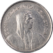 Moneda, Suiza, 5 Francs, 1968