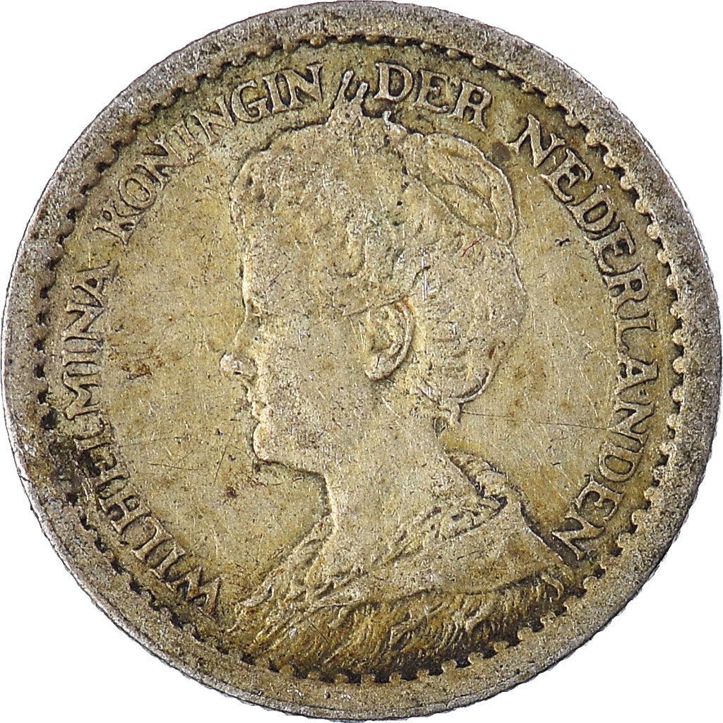 Moneta, Holandia, 10 Cents, 1913