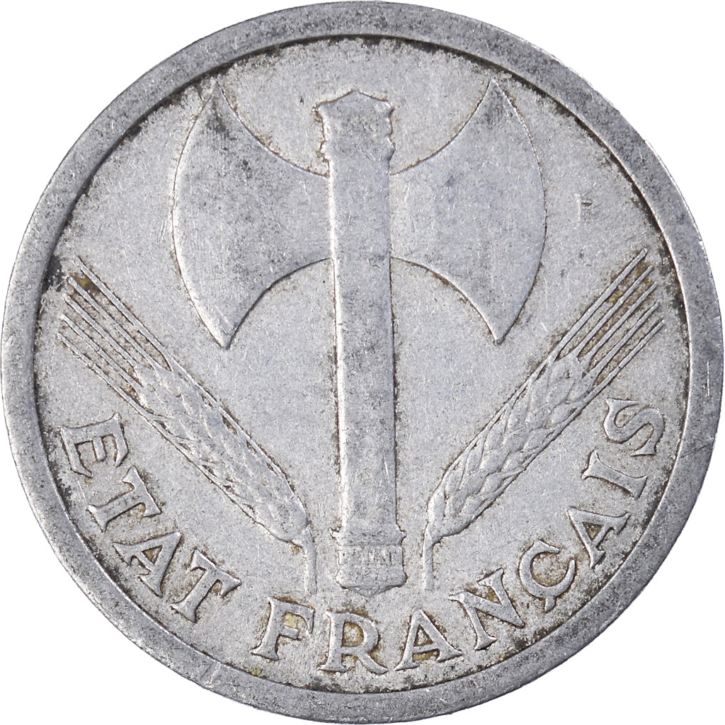 Moneta, Francia, 2 Francs, 1943