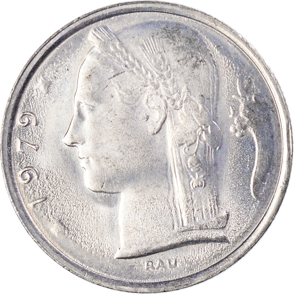 Münze, Belgien, 5 Francs, 5 Frank, 1979