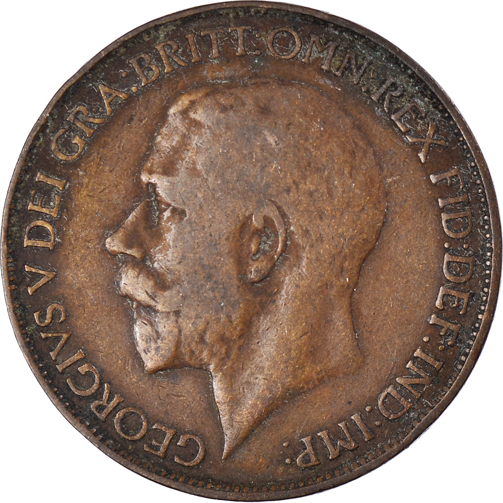 Moeda, Grã-Bretanha, 1/2 Penny, 1911