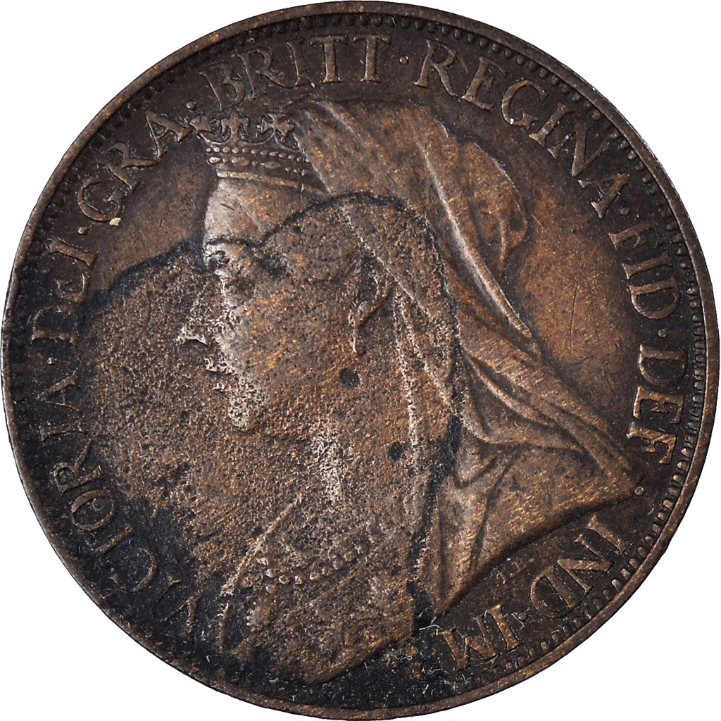Moneta, Wielka Brytania, Farthing, 1895