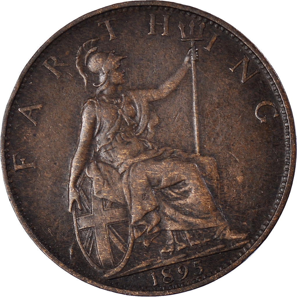 Moneta, Wielka Brytania, Farthing, 1895