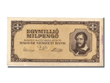 Banknote, Hungary, 1 Million Milpengö, 1946, EF(40-45)