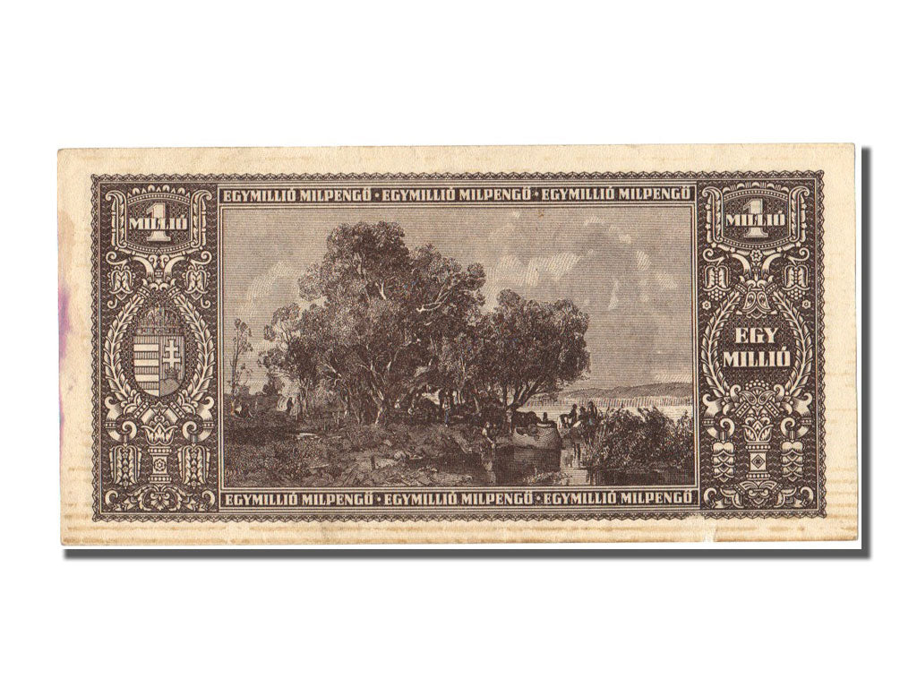 Banknote, Hungary, 1 Million Milpengö, 1946, EF(40-45)