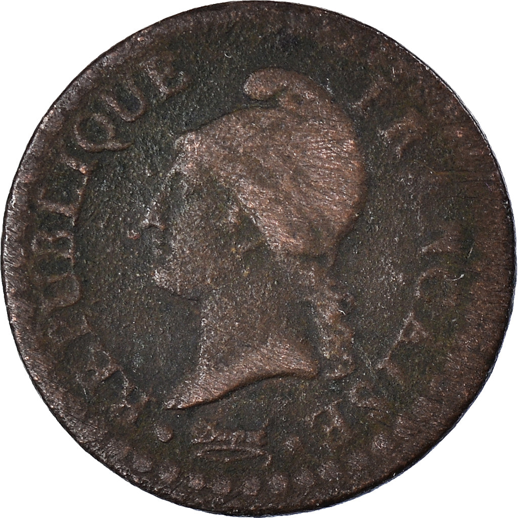 Moeda, França, Centime, Undated