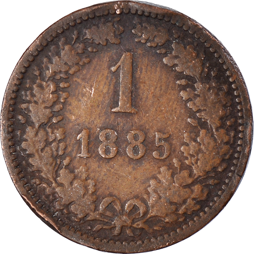 Moneta, Austria, Kreuzer, 1885