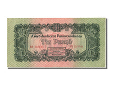 Hungary, 10 Pengö, 1944, KM #M5, UNC(63), BB
