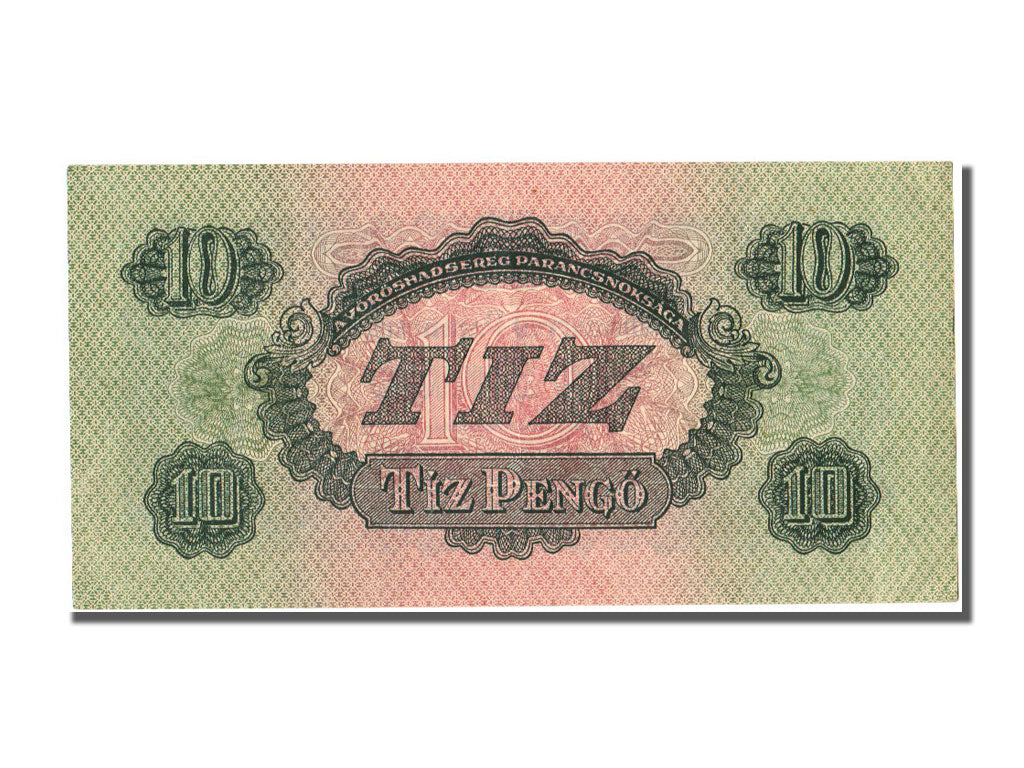 Hungary, 10 Pengö, 1944, KM #M5, UNC(63), BB
