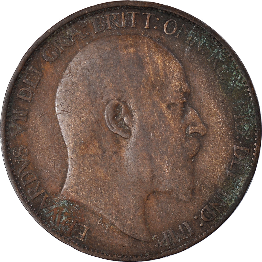 Münze, Großbritannien, 1/2 Penny, 1909