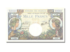 Banknote, France, 1000 Francs, 1 000 F 1940-1944 ''Commerce et Industrie''