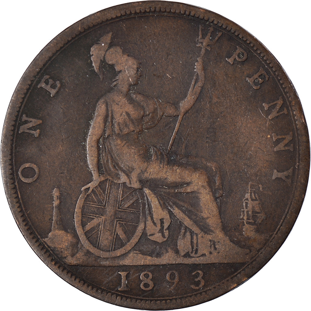Moneta, Gran Bretagna, Penny, 1893