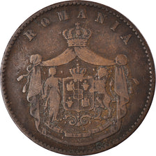Moneda, Rumanía, 10 Bani, 1867