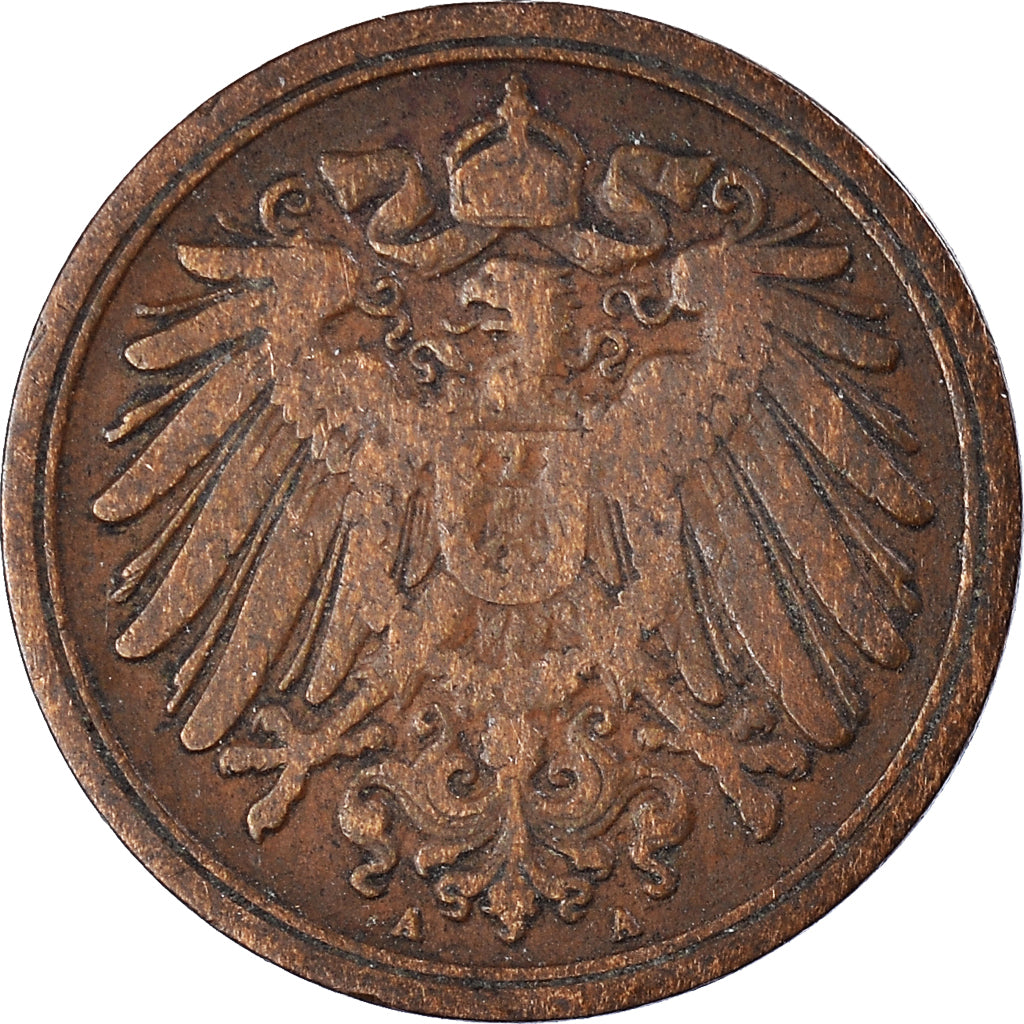 Moneta, NIEMCY - IMPERIUM, Pfennig, 1892