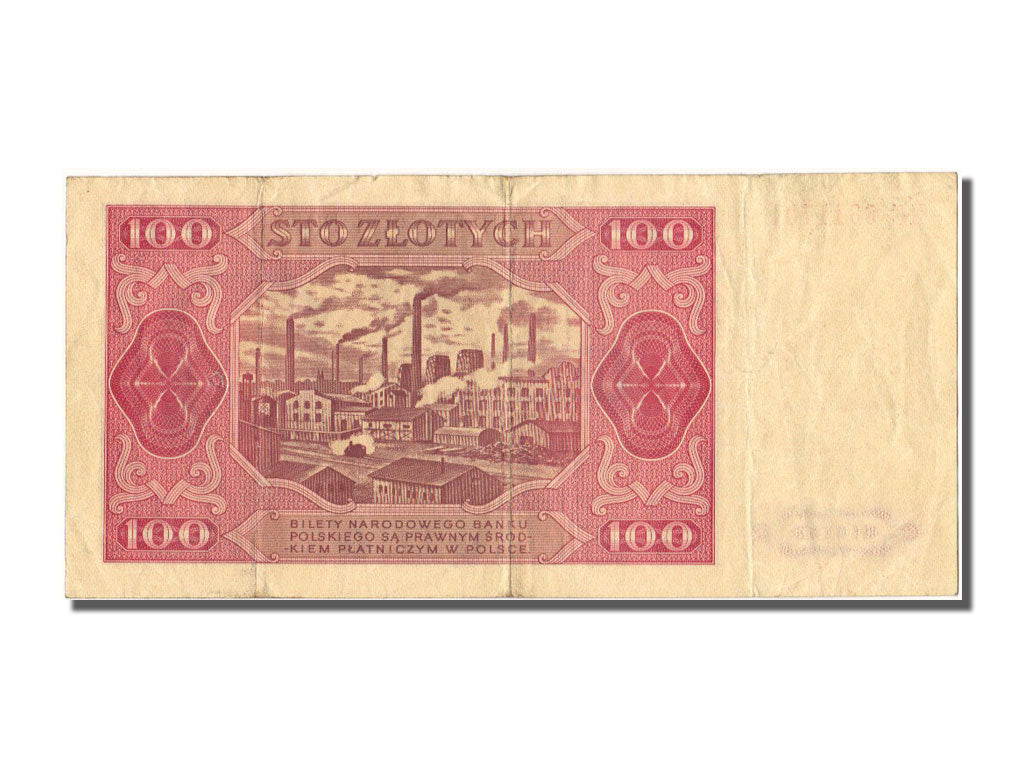 Banknote, Poland, 100 Zlotych, 1948, 1948-07-01, EF(40-45)