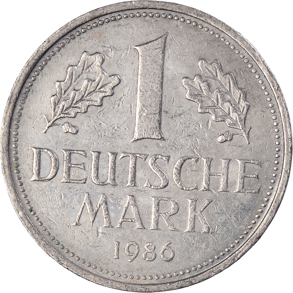Münze, Bundesrepublik Deutschland, Mark, 1986