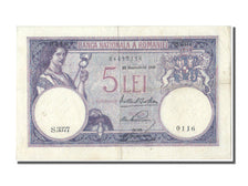 Banknote, Romania, 5 Lei, 1928, 1928-11-22, AU(55-58)