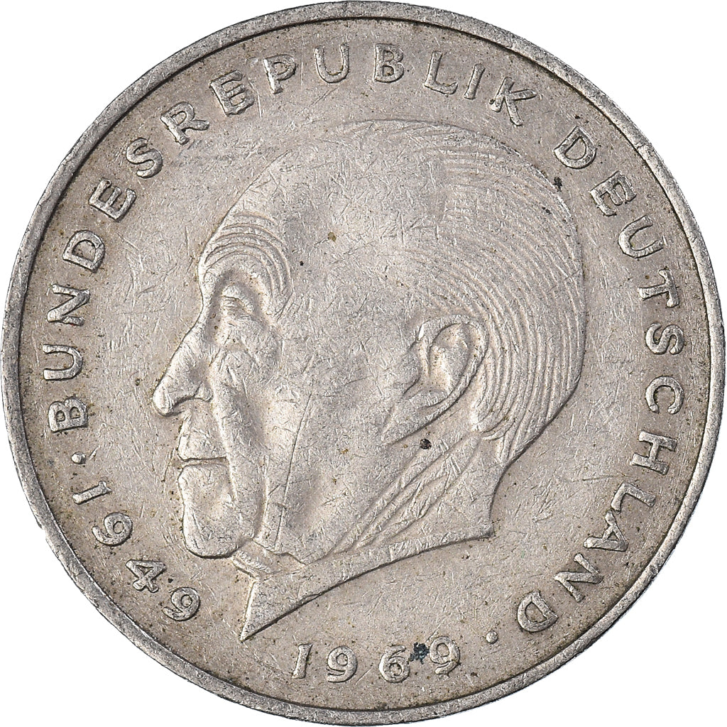 Coin, GERMANY - FEDERAL REPUBLIC, 2 Mark, 1972