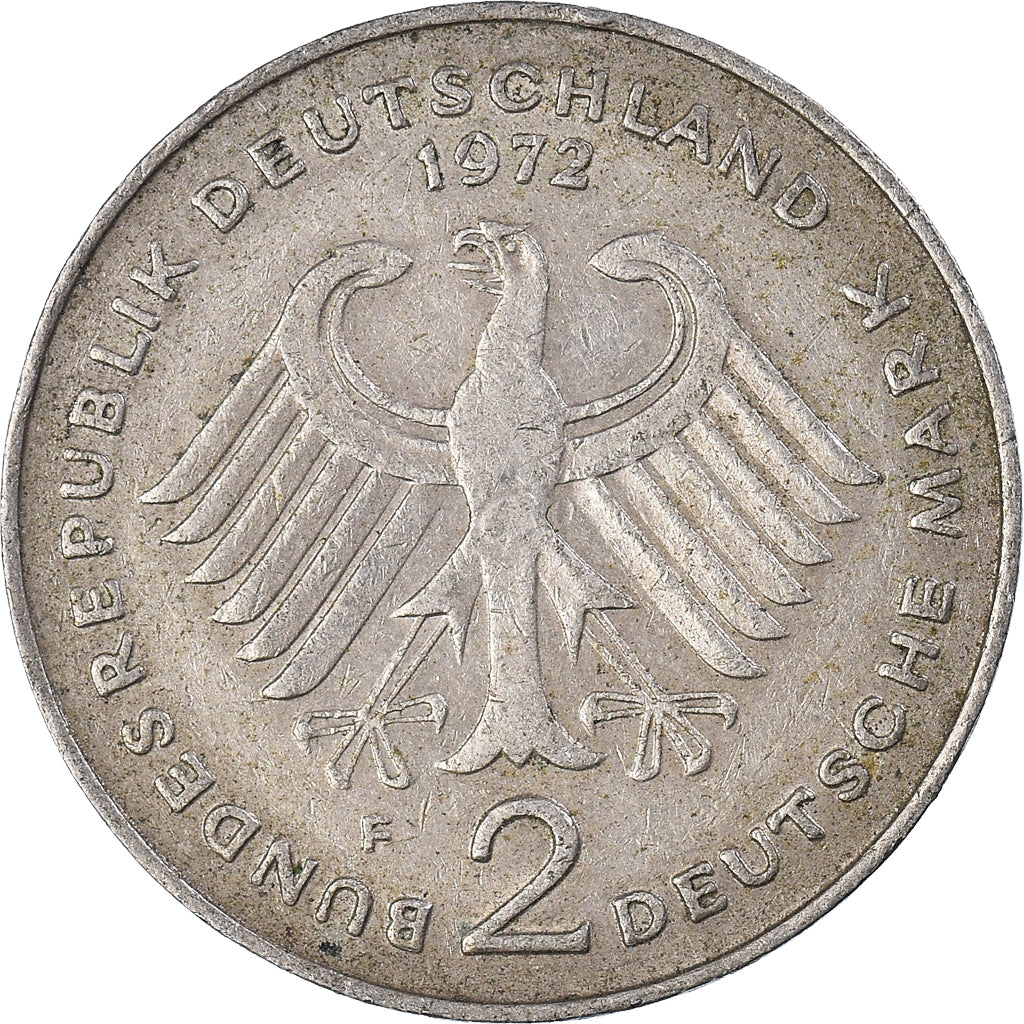 Coin, GERMANY - FEDERAL REPUBLIC, 2 Mark, 1972