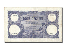 Romania, 20 Lei, 1929, KM #30, 1929-09-19, AU(55-58), R
