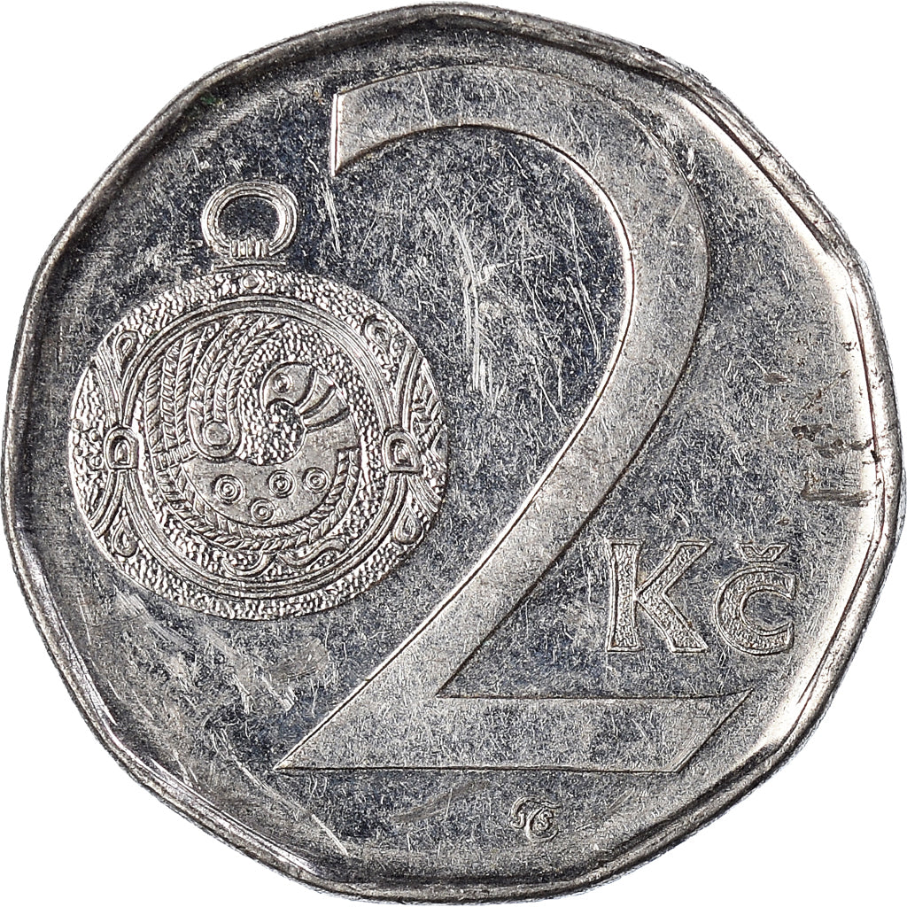 Moneda, República Checa, 2 Koruny, 2009