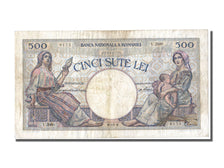 Romania, 500 Lei, 1938, KM #32a, 1938-01-27, EF(40-45), U