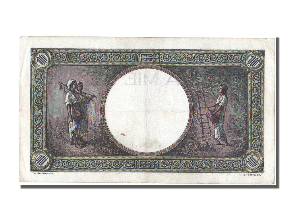 Banknote, Romania, 1000 Lei, 1938, 1938-12-21, KM:47a, EF(40-45)