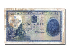 Romania, 5000 Lei, 1940, KM #48a, 1940-09-06, VF(30-35), W1