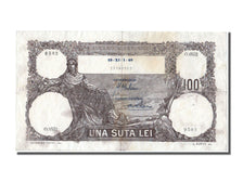 Romania, 100 Lei, 1940, KM #50a, 1940-11-01, AU(50-53), O