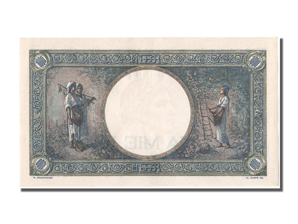 Banknote, Romania, 1000 Lei, 1941, 1941-09-10, UNC(65-70)