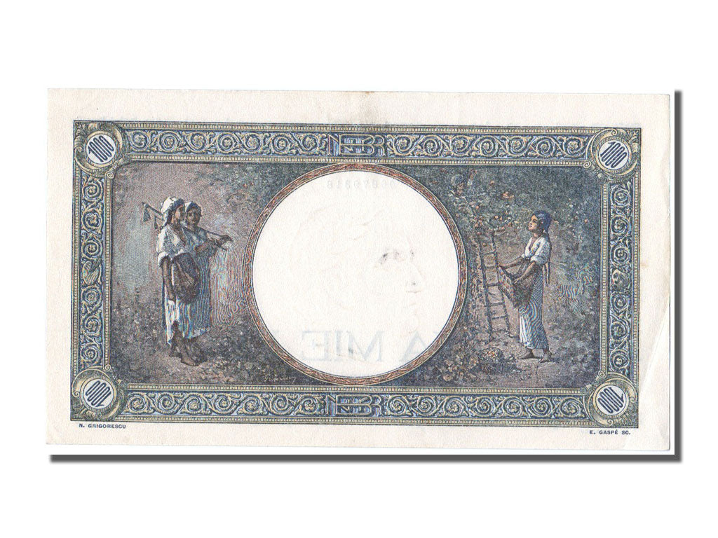 Romania, 1000 Lei, 1941, KM #52a, 1941-09-10, UNC(63), E