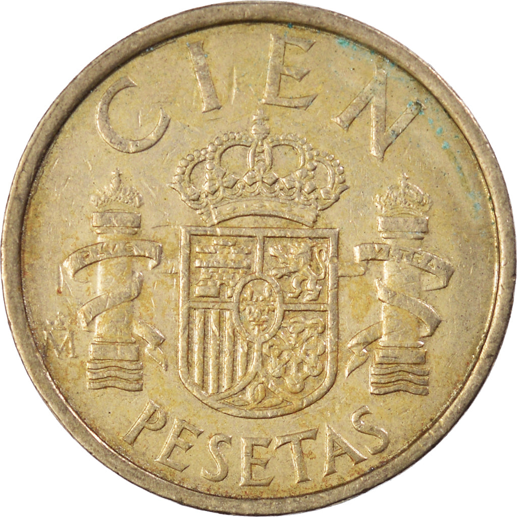 Moeda, Espanha, 100 Pesetas, 1985