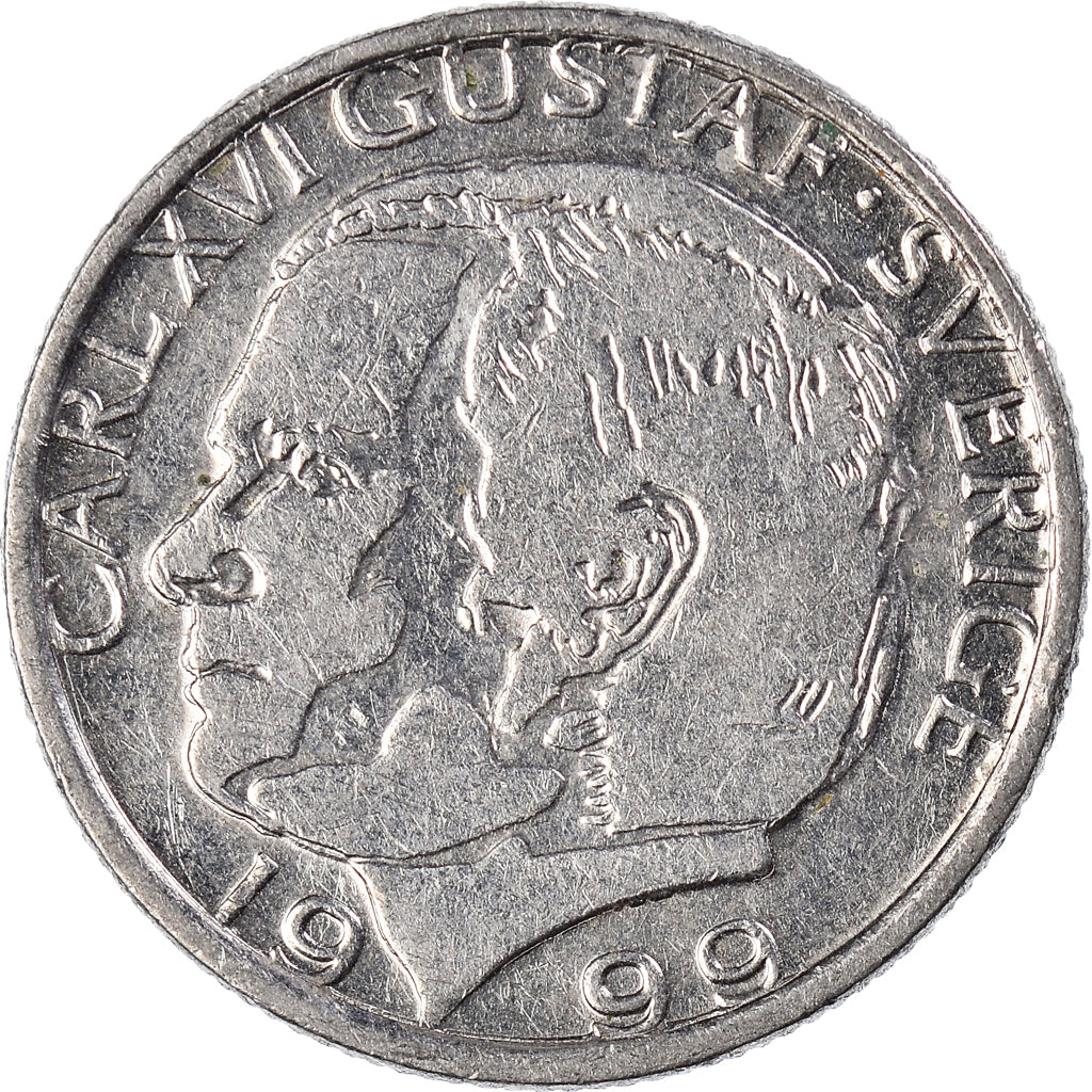 Monnaie, Suède, Krona, 1999