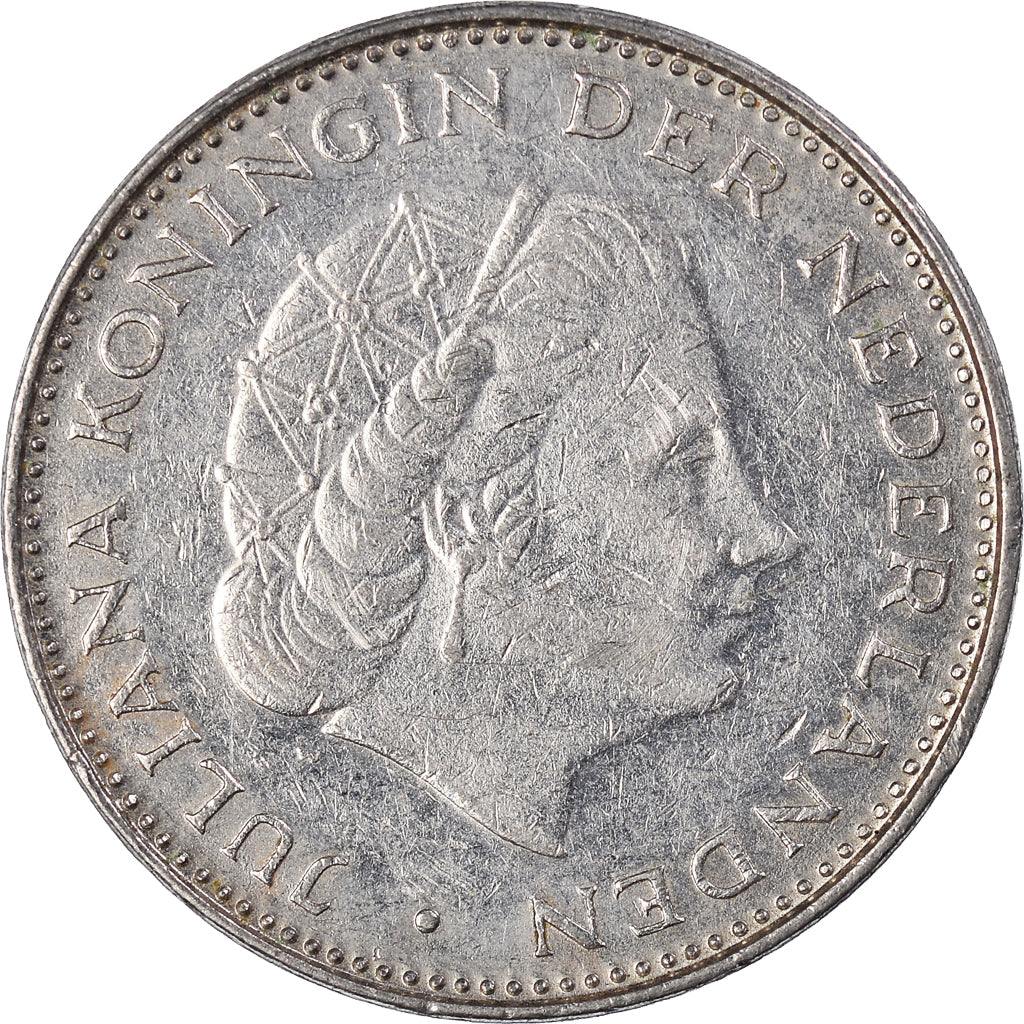 Münze, Niederlande, 2-1/2 Gulden, 1972