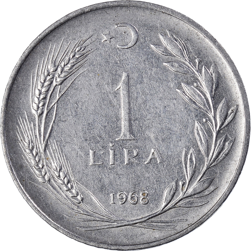 Moneda, Turquía, Lira, 1968