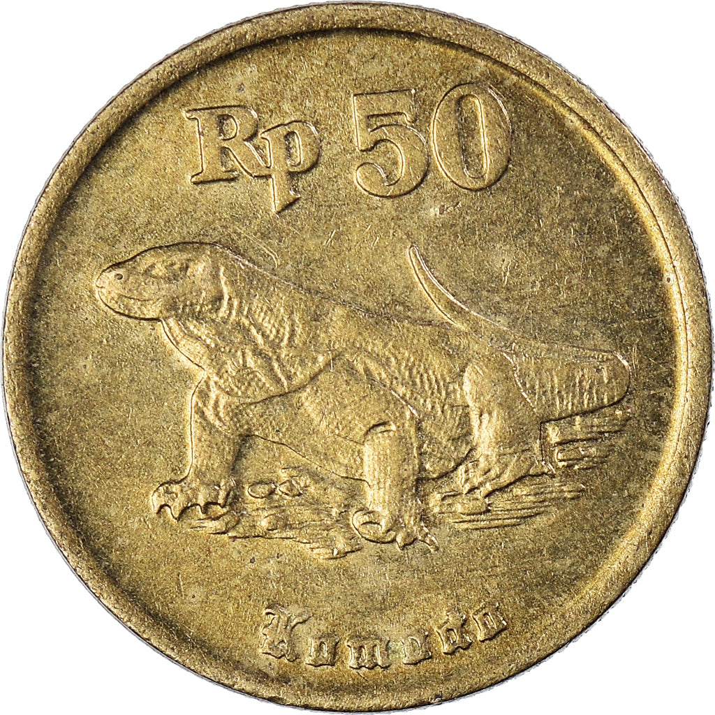 Monnaie, Indonésie, 50 Rupiah, 1991