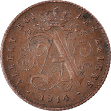 Coin, Belgium, Centime, 1914