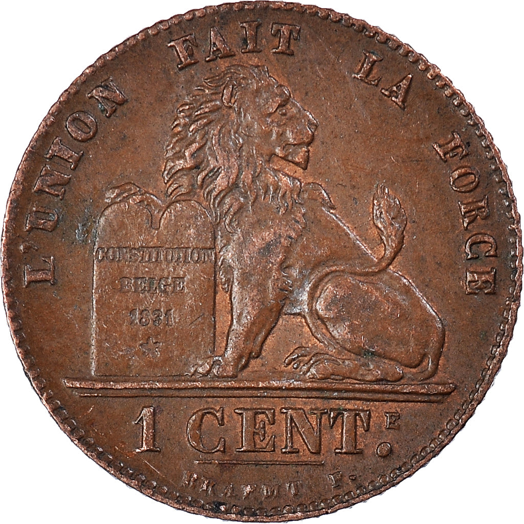 Coin, Belgium, Centime, 1914