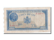 Romania, 5000 Lei, 1943, KM #55, 1943-09-28, EF(40-45), D1