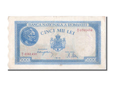 Geldschein, Rumänien, 5000 Lei, 1944, 1944-05-02, VZ+